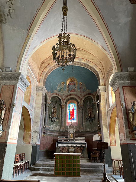 Eglise de Gergovie - Intérieur