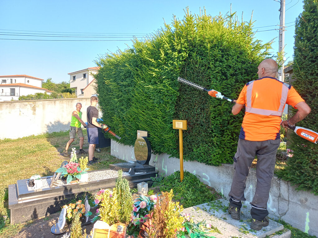 Entretien des cimetières
